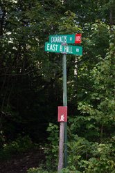 Sign at trailhead to The Cataracts