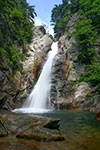 Glen Ellis Falls in the White Mountain National Forest of new Hampshire