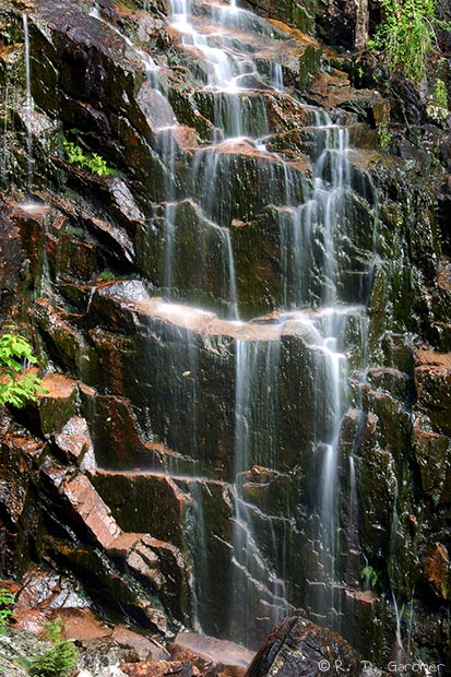 Hadlock Falls in Acadia National Park