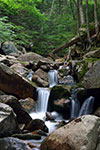 Stream photo above Liberty Gorge Cascade