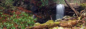 Pine Ridge Falls Panoramic View