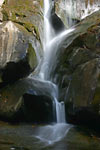 Closeup shot of the bottom of Ramsay Cascades