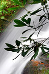 Closeup view of Red Fork Falls