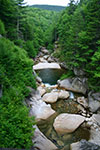 View of The Pool from the covered bridge