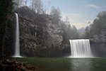 Rockhouse Falls in Tennessee