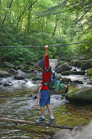 Crossing #1 to Dennis Cove Falls