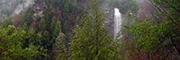 Panoramic view of Fall Creek Falls