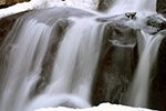 Closeup of lower falls