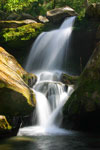 Lower Grotto Falls, seen just before reaching the main falls