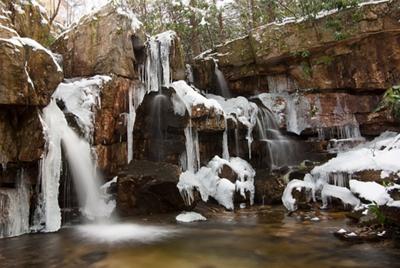 the upper falls of Dick's Creek