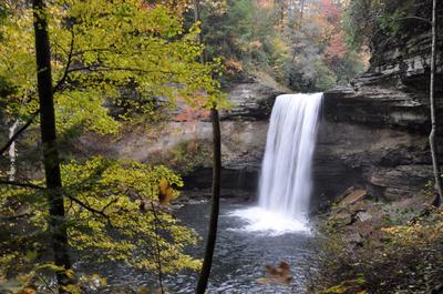 Lower Greeter Falls in October 2012