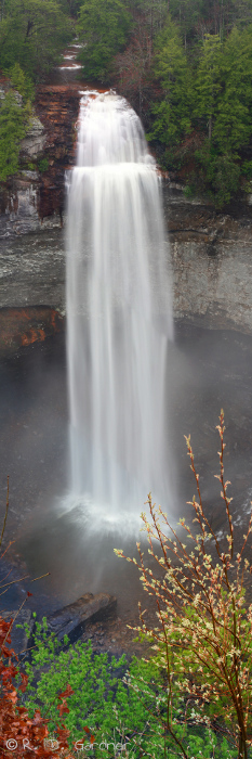 Fall Creek Falls vertical panoramic
