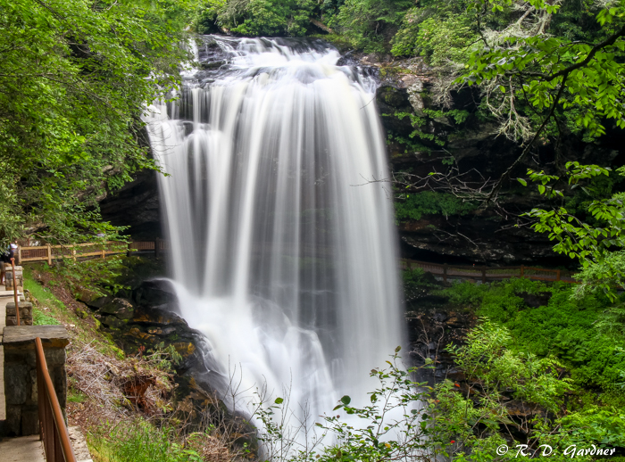 Dry Falls near Highlands, NC