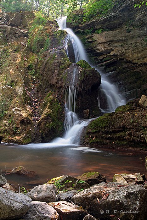 Alternate View of Fall Creek Falls in Scott Co., VA