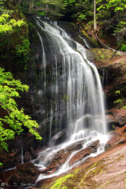 Fuller Falls near St. Martins, New Brunswick, Canada