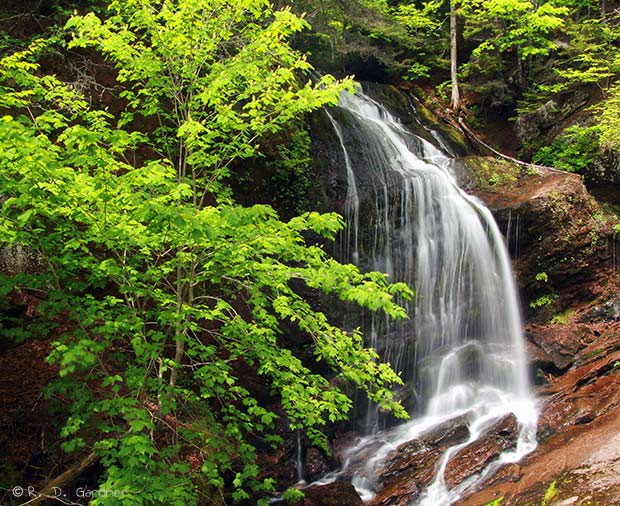 Fuller Falls on the Fundy Trail Parkway