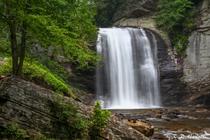 Looking Glass Falls near Brevard, NC