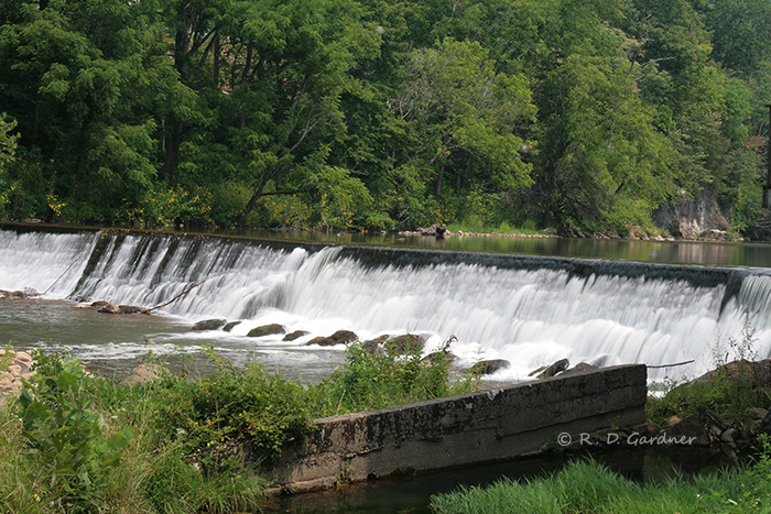 Mocks Mill Falls in Damascus, Virginia