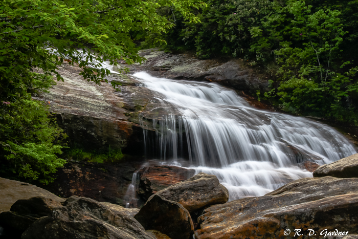 Second Falls on the Blue Ridge Parkway