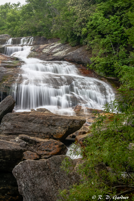 Second Falls from the base